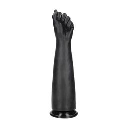 Ouch! by shots Fist of Pleasure XL - Fist Dildo - 35 cm - Black (8714273017352)