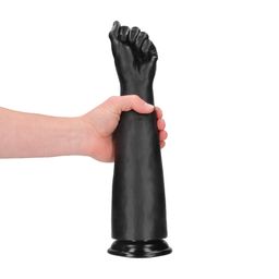 Ouch! by shots Fist of Pleasure XL - Fist Dildo - 35 cm - Black (8714273017352)