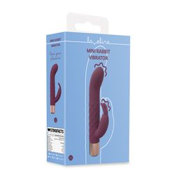 Loveline by shots Mini Konijnen Vibrator - Bordeauxtint (8714273021441)