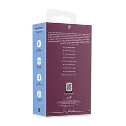 Loveline by shots Mini Konijnen Vibrator - Bordeauxtint (8714273021441)