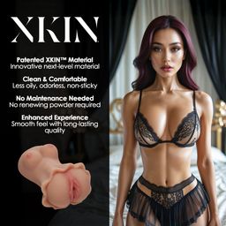 Xkin by shots Secret Affairs - Ambered Enchantress Amara - TPE Grote Masturbator - 378g - Tan (8714273028952)