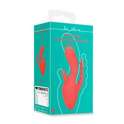 Loveline by shots Mini Drie-in-één Stimulator - Scarlet Kiss (8714273024732)