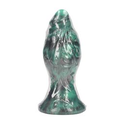 Ouch! by shots Space Born - Ei Plug - Groen/Zwart (8714273024183)