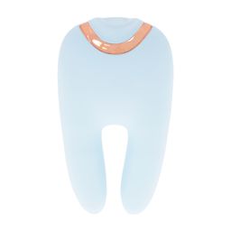 Loveline by shots Bonnie - Dubbelzijdige Tapping Vibrator - Blauw (8714273059758)