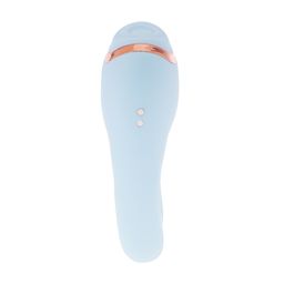 Loveline by shots Bonnie - Dubbelzijdige Tapping Vibrator - Blauw (8714273059758)
