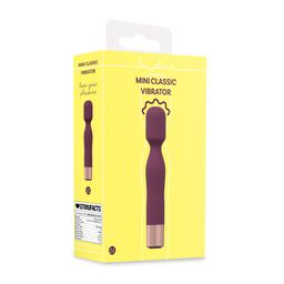 Loveline by shots Mini Classic Wand Vibrator - Bordeau (8714273021465)