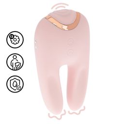 Loveline by shots Bonnie - Dubbelzijdige Tapping Vibrator - Roze (8714273059772)