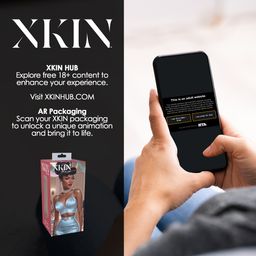 Xkin by shots Pinup Dolls - Schoonheidskoningin Lulu Liplust - TPE Kleine Masturbator - 127g - Bruin (8714273028617)