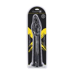 Ouch! by shots Helping Hand - Hand with Forearm Dildo - 38 cm - Black (8714273017376)