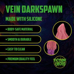 Ouch! by shots Vein Darkspawn - Silicone Butt Plug - Purple (8714273024480)