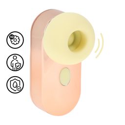 Loveline by shots Budsie - Oordopvormige AirTap Vibrator - Geel (8714273059895)