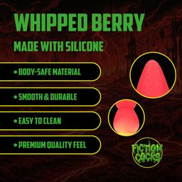 Ouch! by shots Whipped Berry - Siliconen Anale Plug - Rood/Geel (8714273024404)