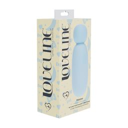 Loveline by shots Mochi - Mini Chunky Wand Vibrator - Blauw (8714273060174)