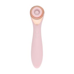 Loveline by shots Darling - AirTap Wand Vibrator met Vijf Koppen Accessoires - Roze (8714273059918)