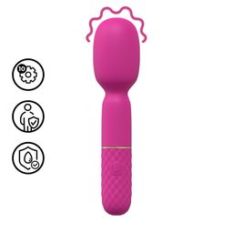 Loveline by shots Mini Wand Vibrator - Roze (8714273021892)
