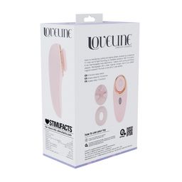 Loveline by shots Aurie - AirTap Vibrator met Twee Hoofdaccessoires - Roze (8714273059734)