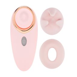 Loveline by shots Aurie - AirTap Vibrator met Twee Hoofdaccessoires - Roze (8714273059734)