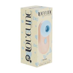 Loveline by shots Budsie - Oordopjes-vormige AirTap Vibrator - Blauw (8714273059864)