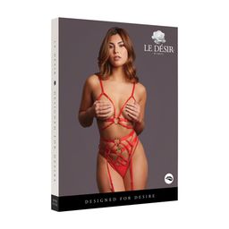 Le désir by shots Stupid Cupid - Heart Open Set - One Size - Red (8714273020710)