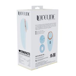 Loveline by shots Aurie - AirTap Vibrator met Twee Hoofdaccessoires - Blauw (8714273059727)
