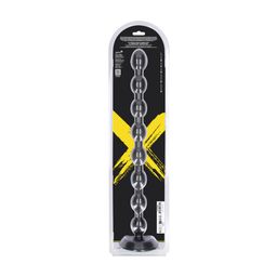 Ouch! by shots Chain Reaction - Anal Plug - 49 cm - Black (8714273017512)