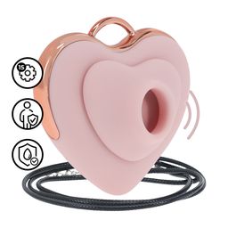 Loveline by shots Luvie - Hartvormige AirTap Vibrator - Roze (8714273059819)