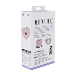 Loveline by shots Luvie - Hartvormige AirTap Vibrator - Roze (8714273059819)