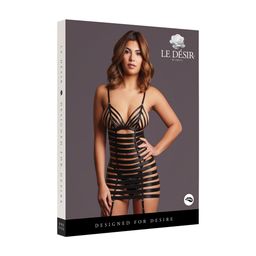 Le désir by shots Lola - Strappy Set Dress - One Size - Black (8714273020642)