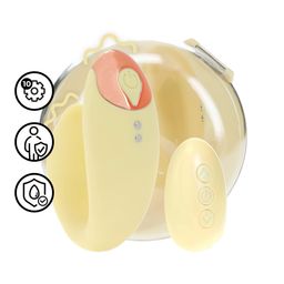 Loveline by shots Daydream - Compact G-Spot Vibrator met Afstandsbediening - Geel (8714273059710)