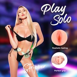 S-line by shots Stripper - Pussy Masturbator - Flesh (8714273017734)