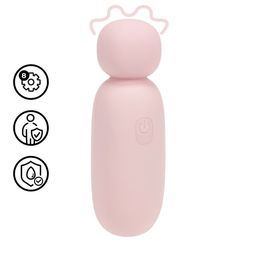Loveline by shots Mochi - Mini Chunky Wand Vibrator - Roze (8714273060198)