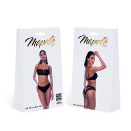 Mapalé Rock Star - Balcolonette Twee Delige Bh Set - S/M - Nat Look Zwart (190602113342)