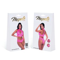 Mapalé Twee-delige set - S/M - Glanzend Roze (190602206754)