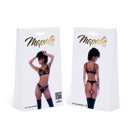 Mapalé Rock Star - Twee-delige Set - S/M - Nat Look Zwart (190602113380)