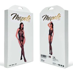 Mapalé Roze Visnet Bodystocking - Één Maat - Zwart (190602299121)
