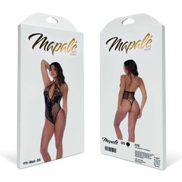 Mapalé Bloemen Visnet Bodysuit - Één Maat - Zwart (190602203814)