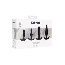 Sono by shots No.80 - 4-delige Butt Plug Set (8714273524584)