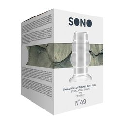 Sono by shots Nr.49 - Hollow Tunnel Butt Plug - Klein (8714273301826)