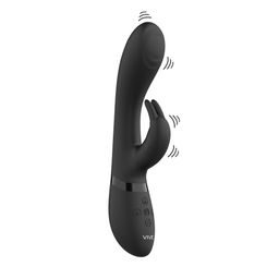 Vive by shots Cato - Pulse G-spot Konijn - Zwart (8714273521583)