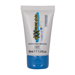 Hot Exxtreme Glide - Waterbased Lube met comfort Olie - 1 fl oz / 30 ml (4042342000702)