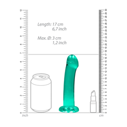 Realrock by shots Niet-realistische dildo met zuignap - 7 / 17 cm (7423522581544)
