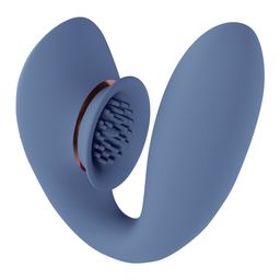 Innovation by shots Twitch 3 - Oplaadbare Vibrator en Suction - Blauw/Grijs (8714273054975)