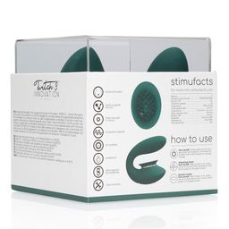 Innovation by shots Twitch 3 - Oplaadbare Vibrator en Suction - Bosgroen (8714273054999)