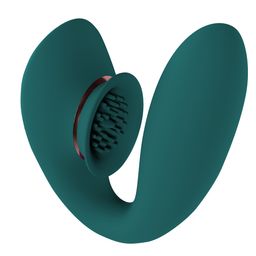 Innovation by shots Twitch 3 - Oplaadbare Vibrator en Suction - Bosgroen (8714273054999)