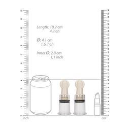 Pumped by shots Tepel Suction Set - Medium (8714273548429)
