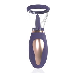 Pumped by shots Enhance - Oplaadbare Vulva en Borst Pomp - Paars (8714273054791)