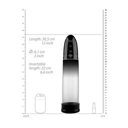 Pumped by shots Automatische Oplaadbare Luv Penis Pomp (8714273504692)