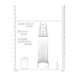 Pumped by shots Automatische Oplaadbare Luv Penis Pomp (8714273508126)