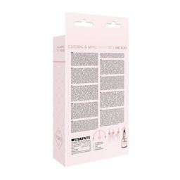 Pumped by shots Clitorale  Tepelpomp Set Medium - Medium (8714273548443)