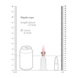 Pumped by shots Clitorale  Tepelpomp Set Medium - Medium (8714273548443)